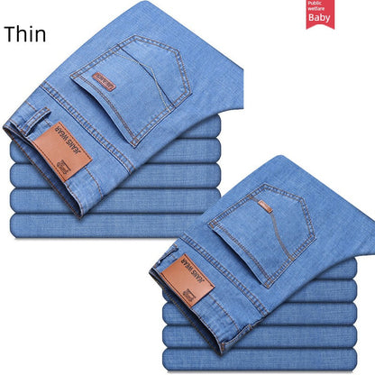 Trendy Summer Men Casual Slim Jeans
