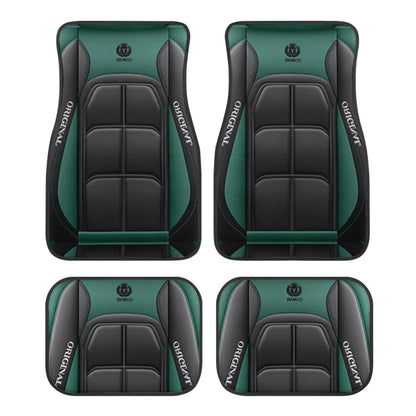 4pcs Y Car Floor Mats - Rug Pads with Non-Slip Backing, Washable, Universal Fit Car Protection Pad Auto Interior Accessories
