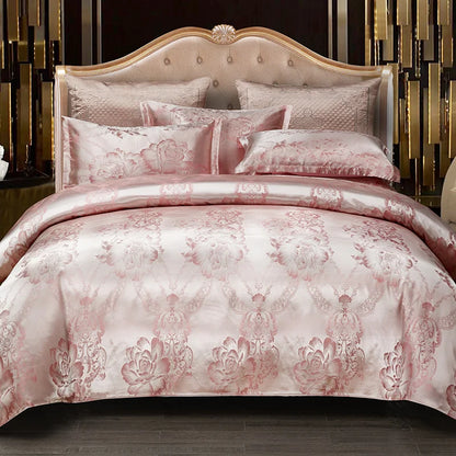 European Soft Fabric Luxury Duvet Cover Set - 3pcs