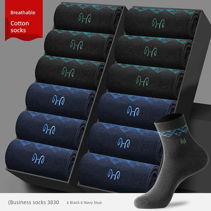 Pure Fresh Cotton Four Seasons Youth or Men's Socks