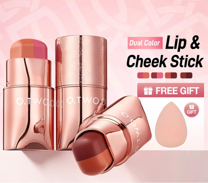 Makeup Multi-Stick 3-in-1 Lipstick Eye Cheek Smooth Light Longwear Cream