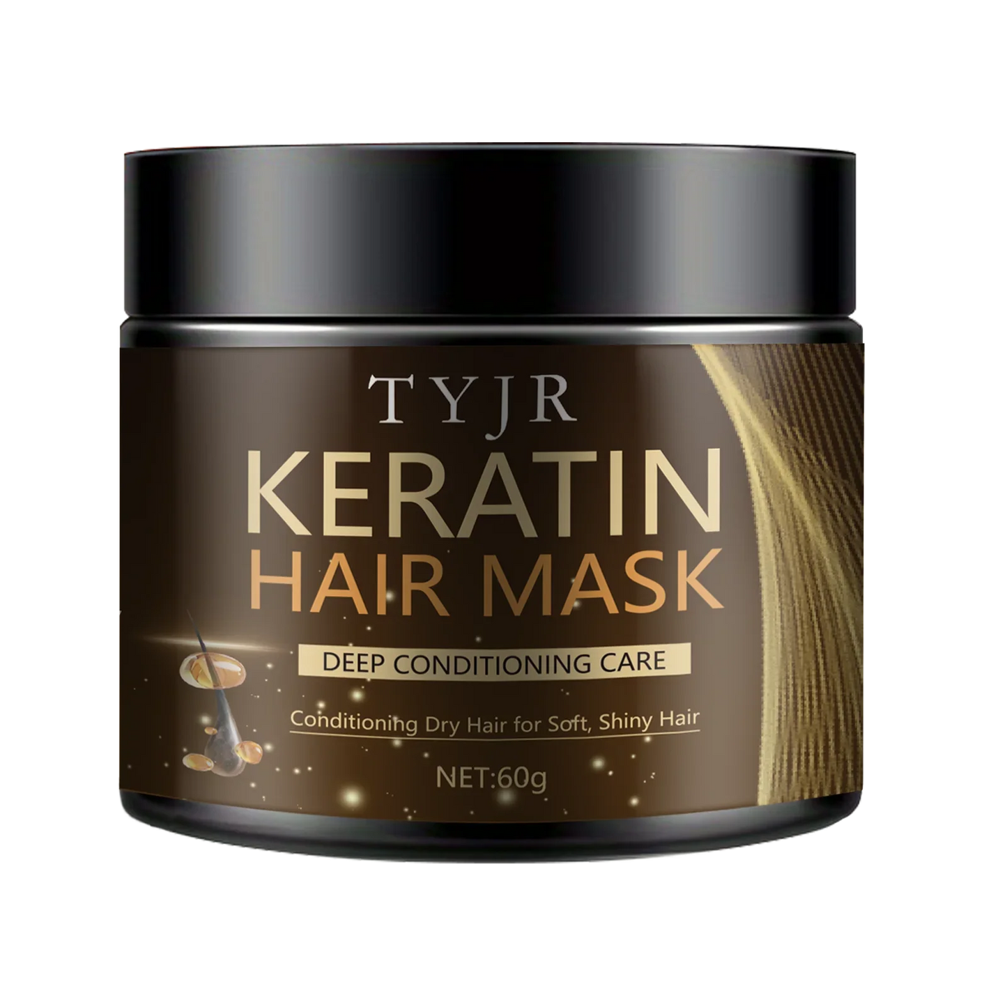 Magical Keratin Hair Mask Moisturizer Fast Repair Damaged Frizzy Hair