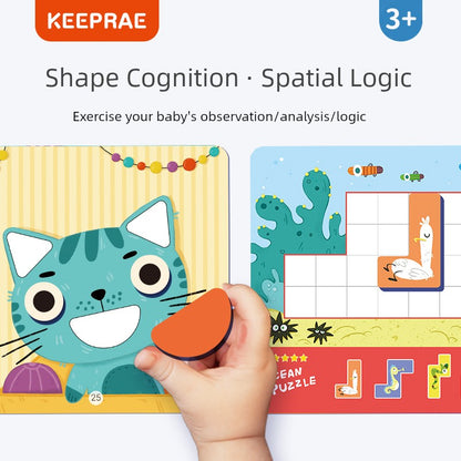 Kids Shape Recognition Jigsaw Puzzle