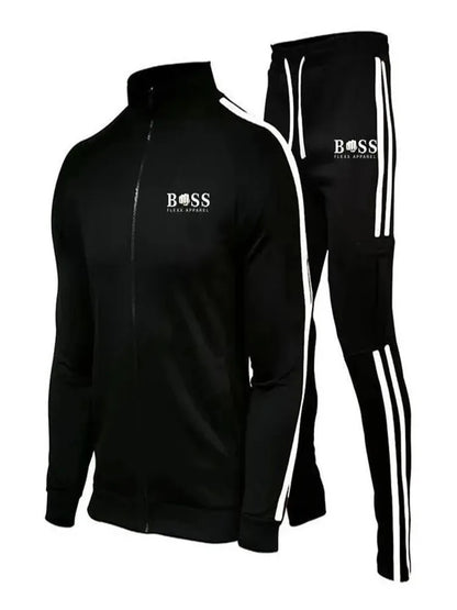 Men's Sport Casual Sweatshirt & Pant two-piece set