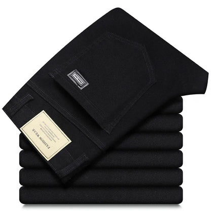 Fashion Straight Classic Fit Soft Male Jeans