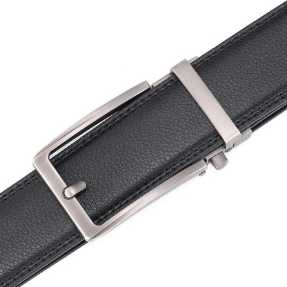 Men Luxury Buckle Genuine Leather Belt