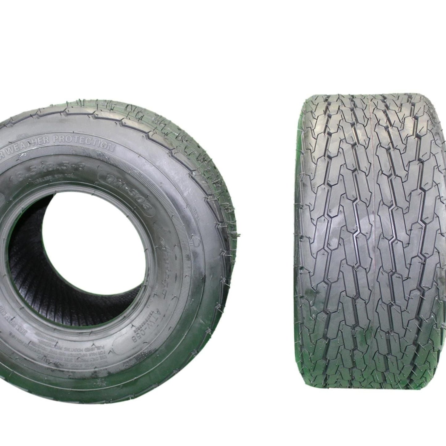 SET OF 2 ANTEGO TRAILER HWY Trailer Tire - 18.5X8.50-8 (215/60-8) 6-Ply load range c