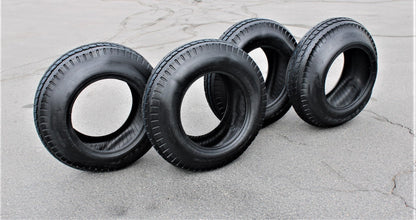 Antego ST205/75D14 Bias Trailer Tire, 6 Ply Load Range C (Set of 4)