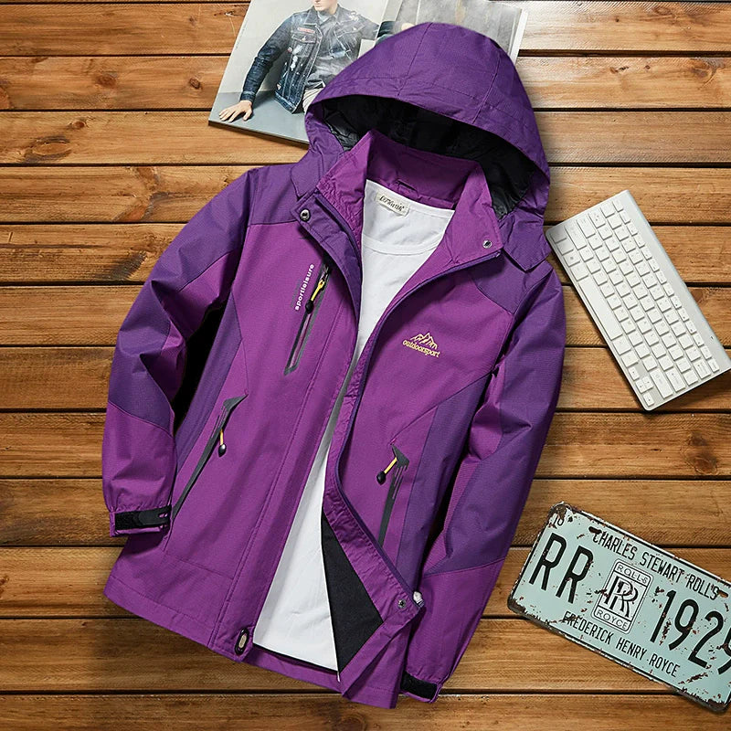 Men's Thin Outdoor Waterproof All Year Round Shell Jacket