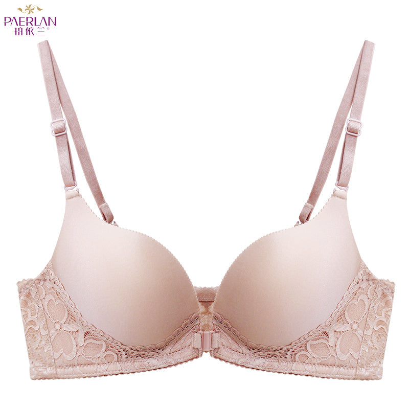 Women Front Buckle Sexy Push up Bra