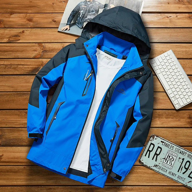 Women Thin Outdoor Waterproof All Year Round Shell Jacket