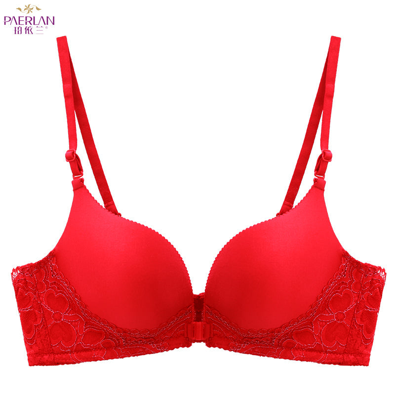 Women Front Buckle Sexy Push up Bra