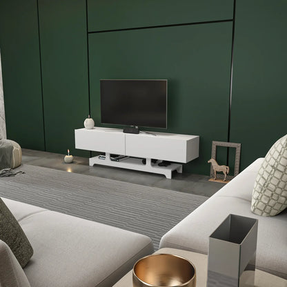 Tera 63" Wide TV Stand and Media Console for TVs up to 72"