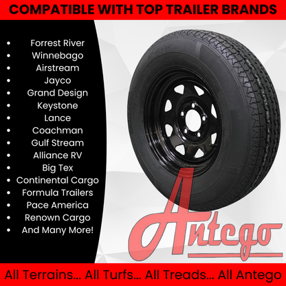 205/75R14 Heavy-Duty Trailer Tire Set