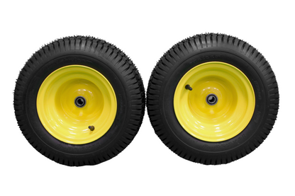 16x6.50-8 Tires & Wheels 4 Ply for Lawn & Garden Mower Turf Tires .75" Bearing (Set of 4)