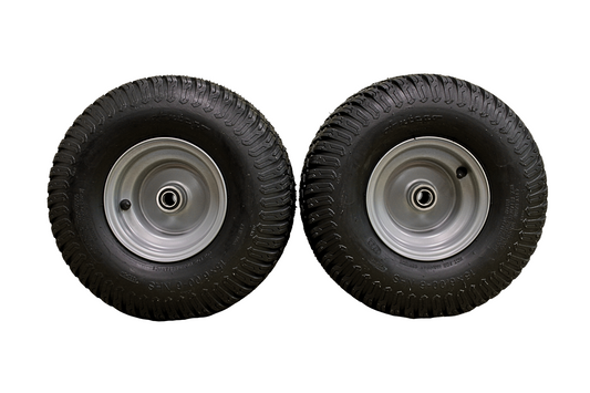 15x6.00-6 Turf Tire & Wheel Assembly  .75" Bearing for Husqvarna/Poulan ATW-003 (Qty: 1)