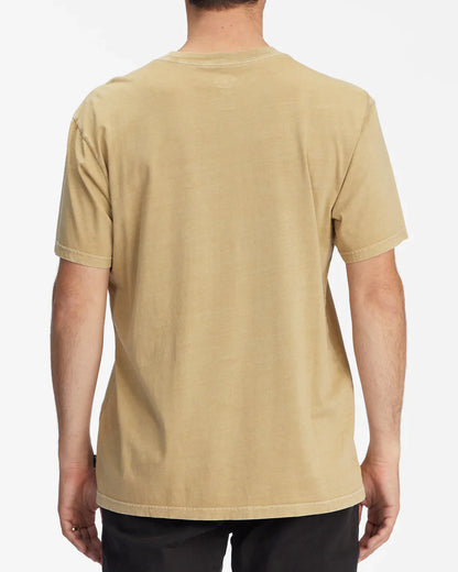 Billabong Mens Tee - Core Arch Wave Washed