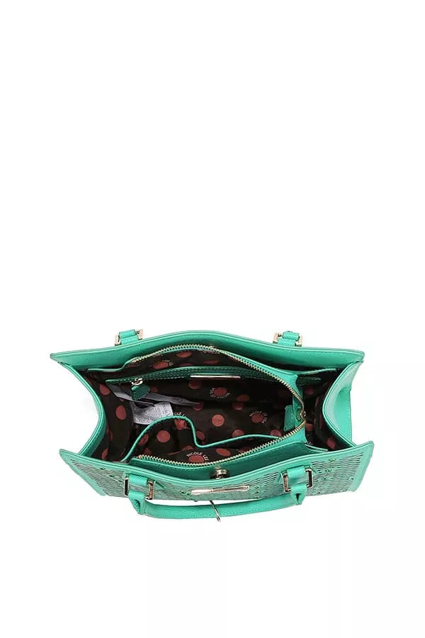 Nicole Lee USA Structured Tote Bag