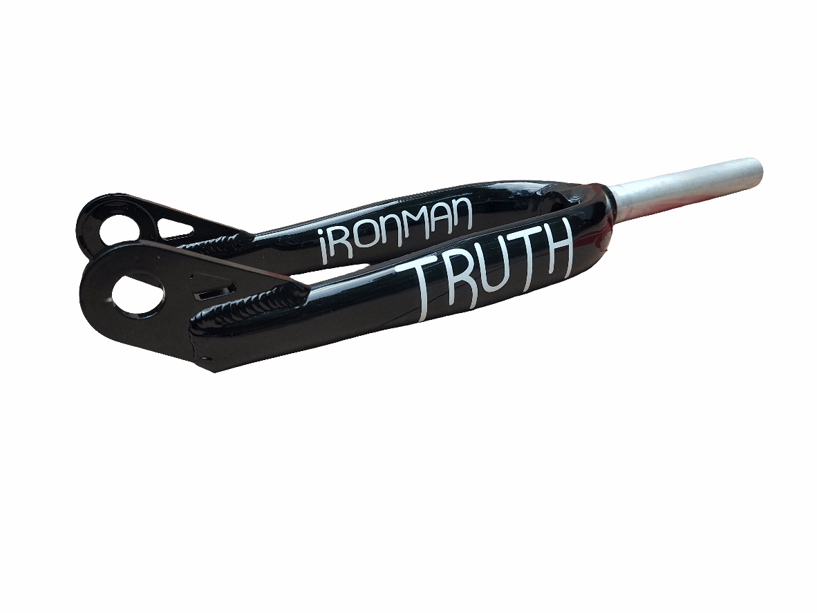 TRUTH BMX |   IRON MAN JUNIOR AND JUNIOR CRUISER 3/8" DROPOUTS   ALUMINUM BMX RACE FORKS