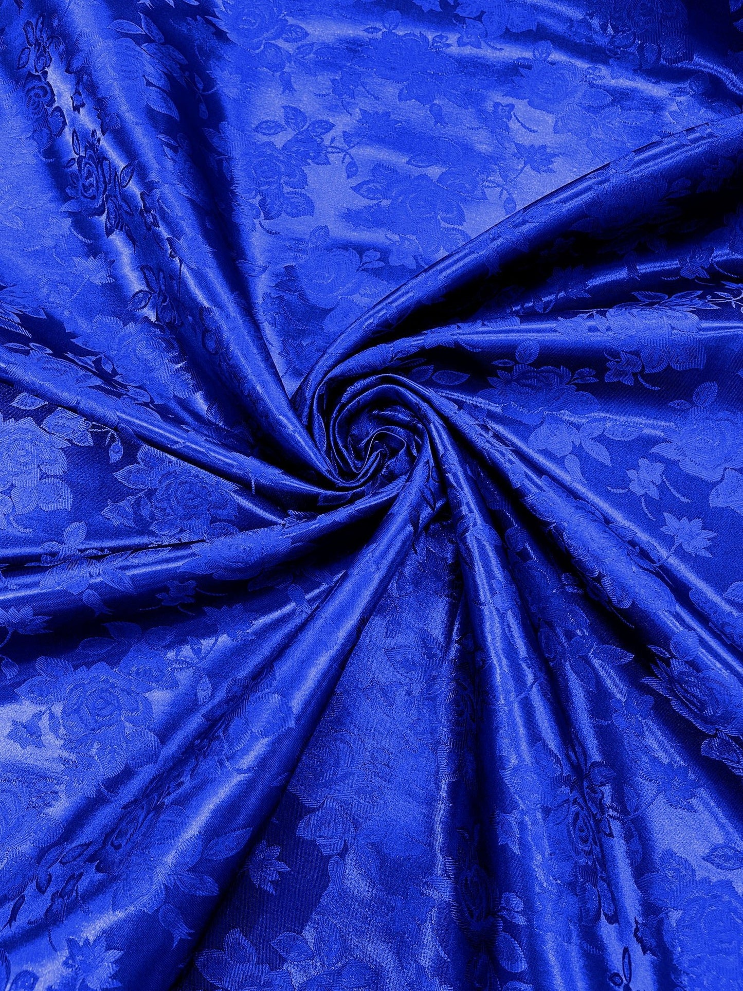 Big Rose Jacquard Satin 58" Wide| New Creations Fabric & Foam Inc.