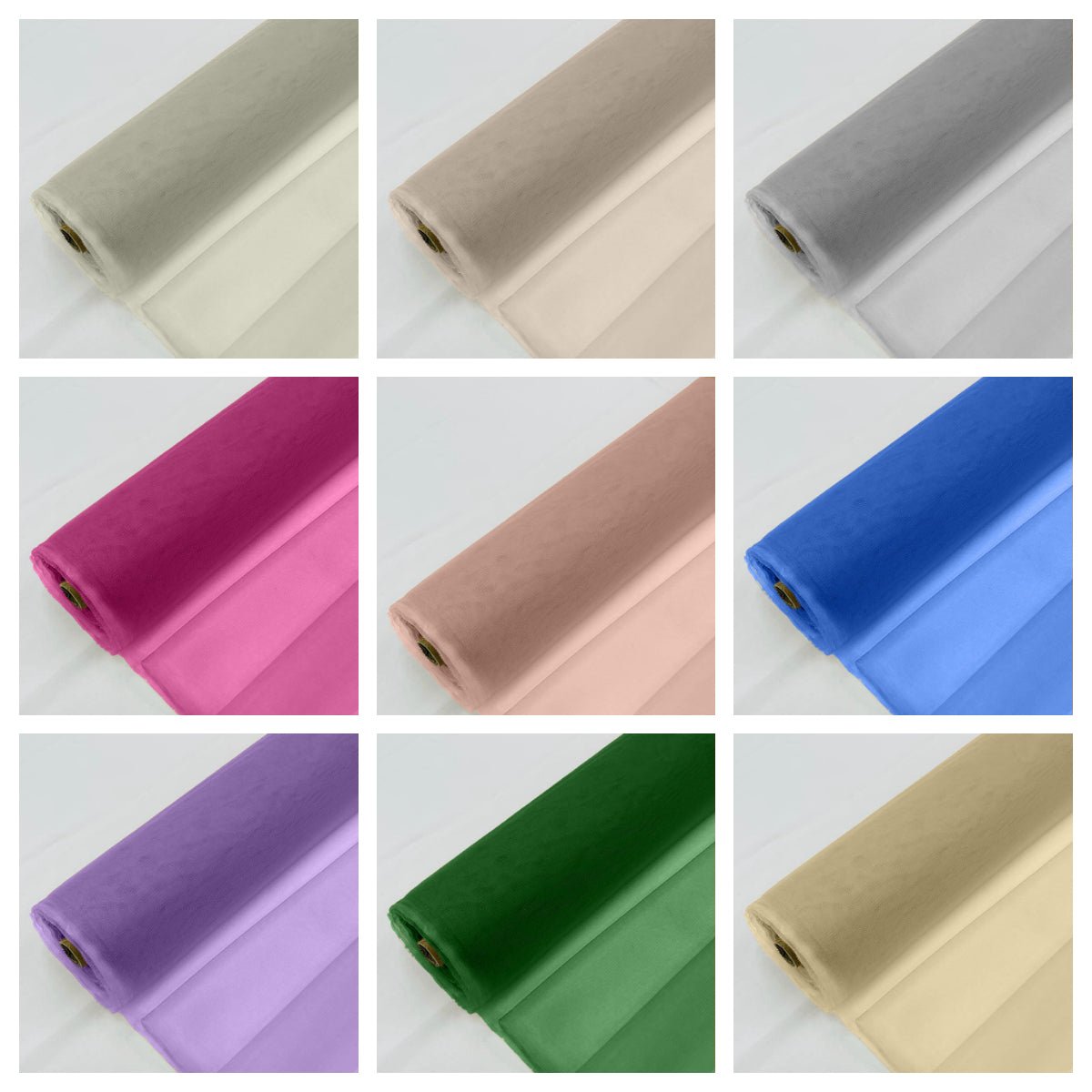 Bridal illusion mesh tulle 58" wide | New Creation Fabric & Foam Inc.