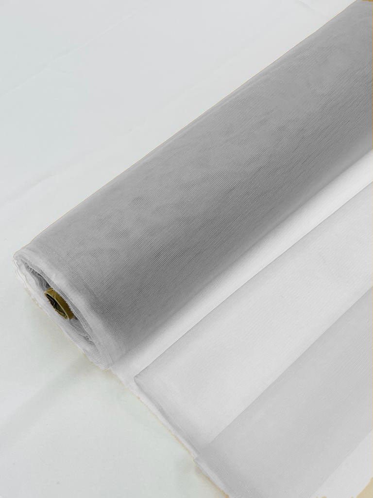 Bridal illusion mesh tulle 58" wide | New Creation Fabric & Foam Inc.