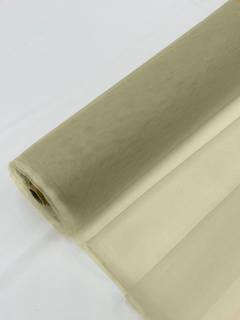 Bridal illusion mesh tulle 58" wide | New Creation Fabric & Foam Inc.