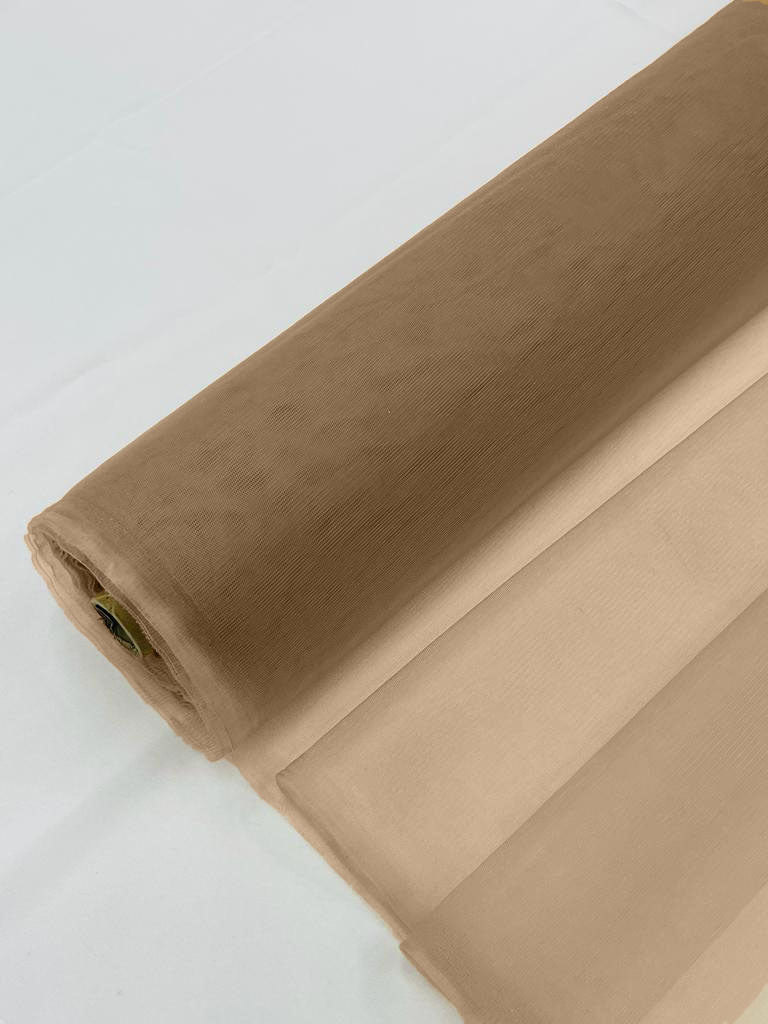Bridal illusion mesh tulle 58" wide | New Creation Fabric & Foam Inc.