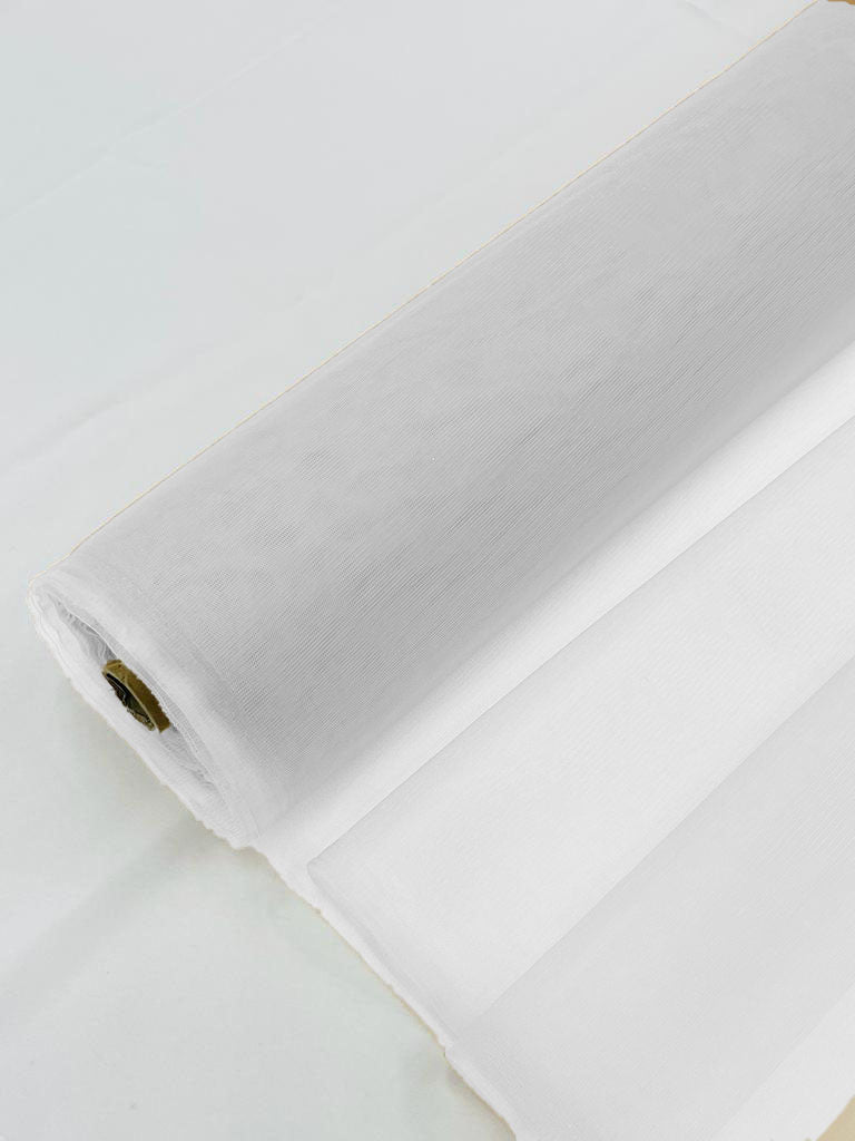 Bridal illusion mesh tulle 58" wide | New Creation Fabric & Foam Inc.
