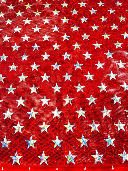 Brocken Glass Star Spandex 58” Wide| New Creations Fabric & Foam Inc.