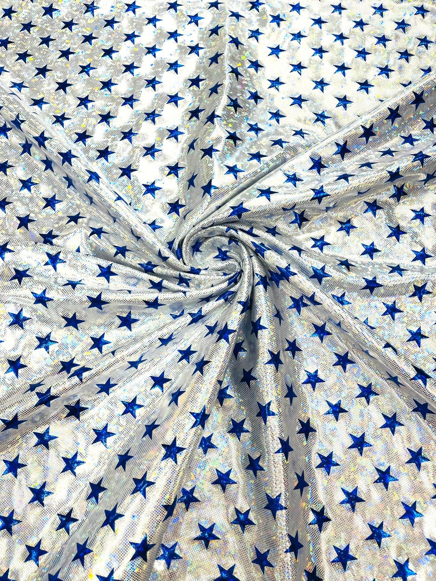Brocken Glass Star Spandex 58” Wide| New Creations Fabric & Foam Inc.