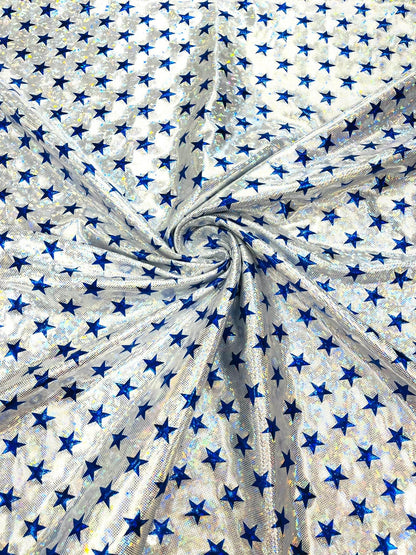 Brocken Glass Star Spandex 58” Wide| New Creations Fabric & Foam Inc.