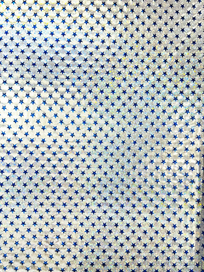 Brocken Glass Star Spandex 58” Wide| New Creations Fabric & Foam Inc.