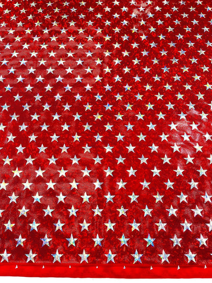 Brocken Glass Star Spandex 58” Wide| New Creations Fabric & Foam Inc.