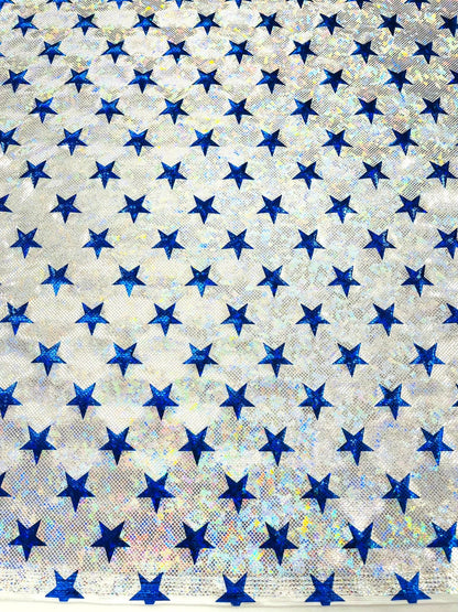 Brocken Glass Star Spandex 58” Wide| New Creations Fabric & Foam Inc.