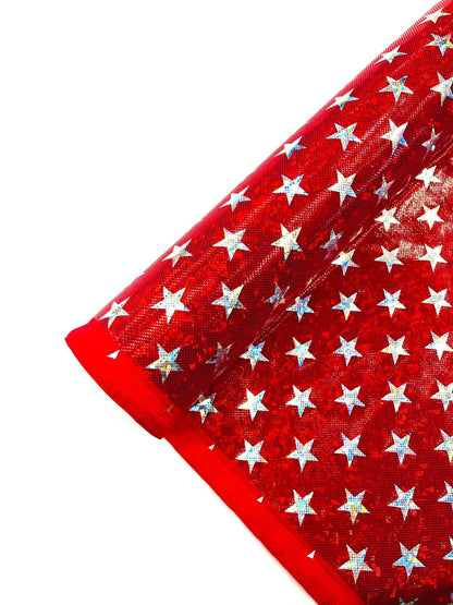 Brocken Glass Star Spandex 58” Wide| New Creations Fabric & Foam Inc.