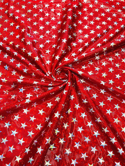 Brocken Glass Star Spandex 58” Wide| New Creations Fabric & Foam Inc.