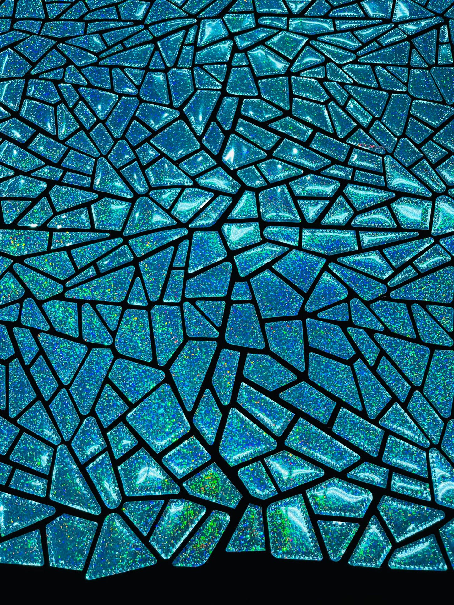 Broken Glass Sequin Velvet 58" Wide| New Creations Fabric & Foam Inc.
