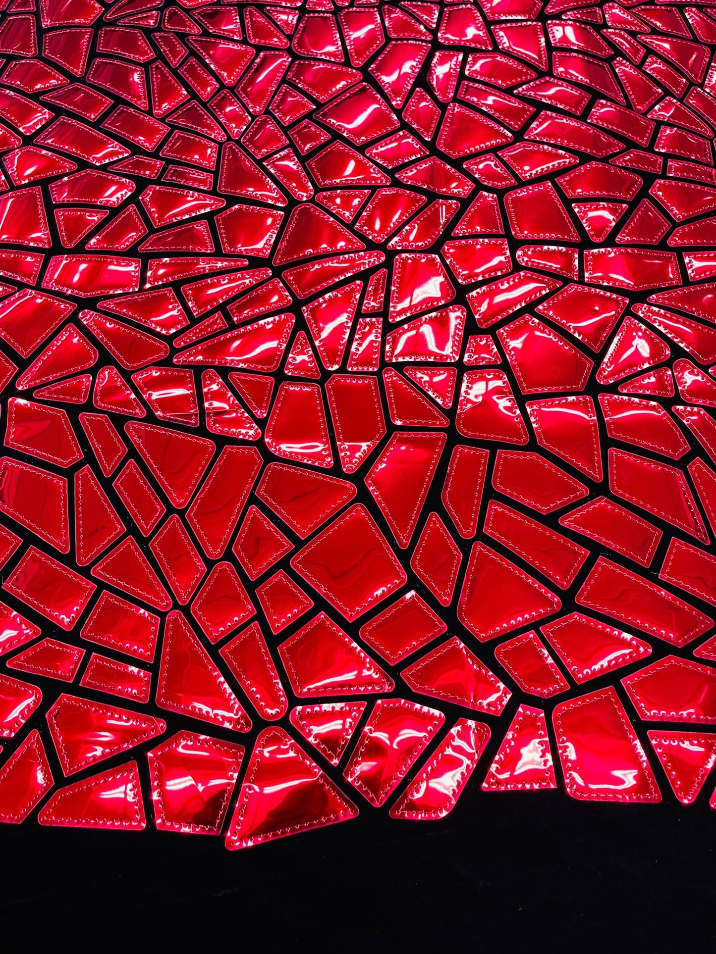 Broken Glass Sequin Velvet 58" Wide| New Creations Fabric & Foam Inc.