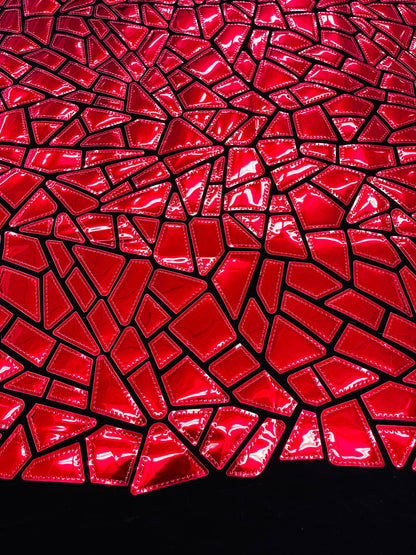 Broken Glass Sequin Velvet 58" Wide| New Creations Fabric & Foam Inc.