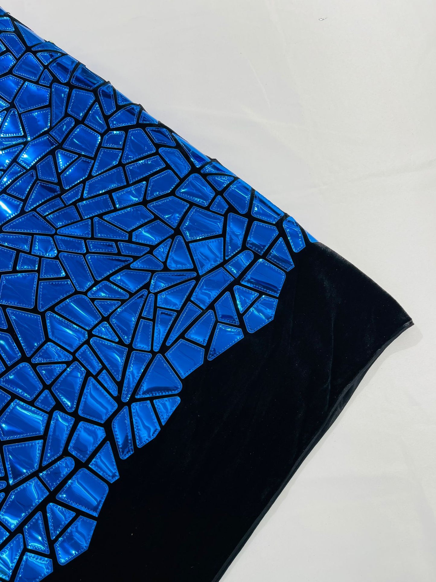 Broken Glass Sequin Velvet 58" Wide| New Creations Fabric & Foam Inc.
