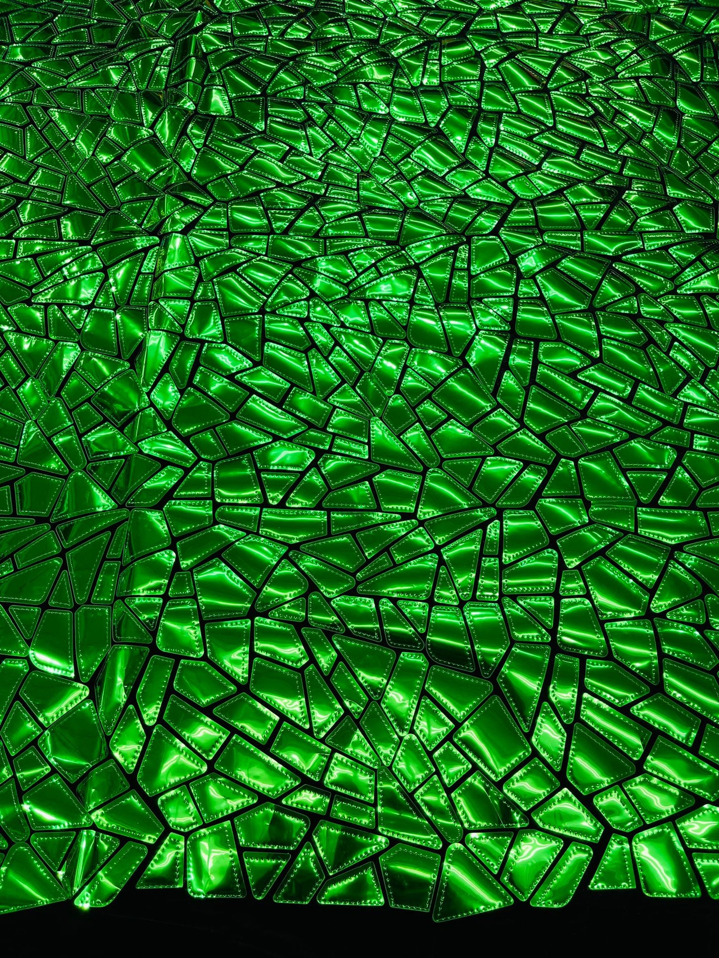 Broken Glass Sequin Velvet 58" Wide| New Creations Fabric & Foam Inc.