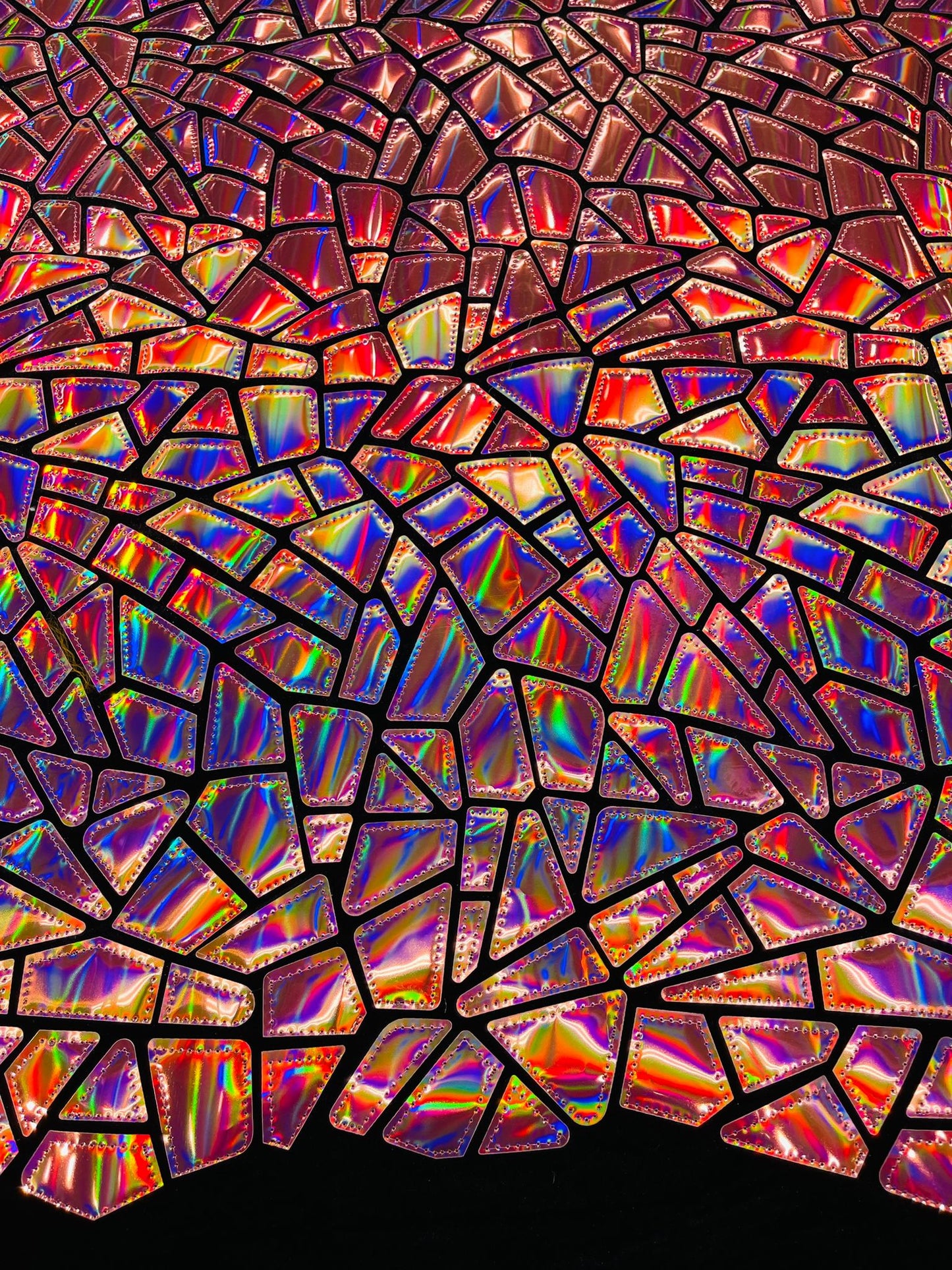 Broken Glass Sequin Velvet 58" Wide| New Creations Fabric & Foam Inc.