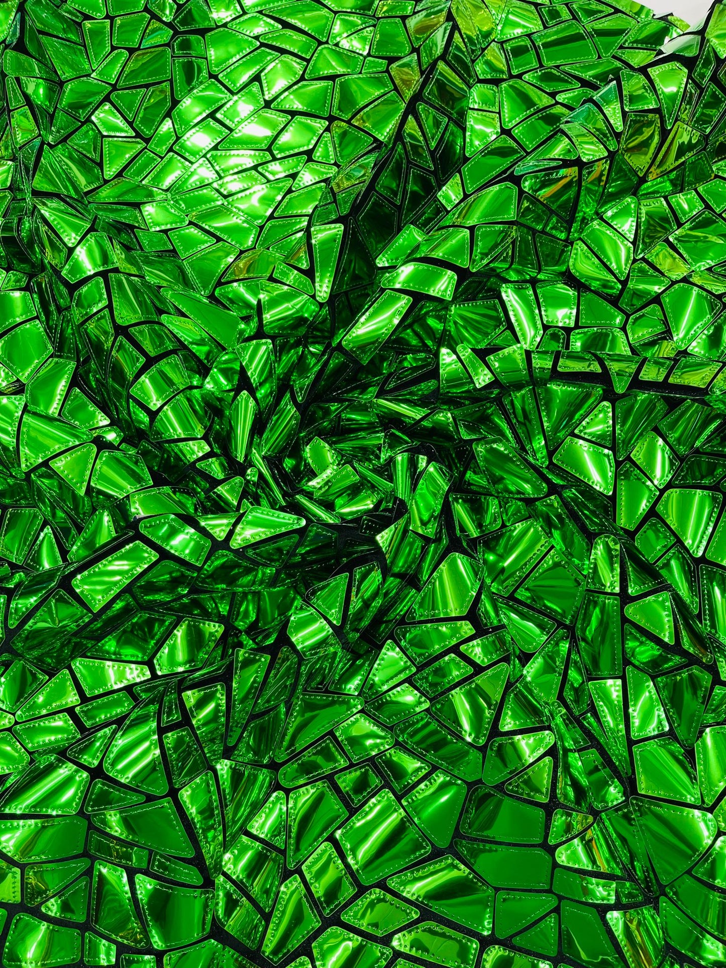Broken Glass Sequin Velvet 58" Wide| New Creations Fabric & Foam Inc.
