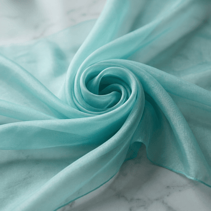 Crystal Organza Fabric by the Yard 60” Wide – Sheer Shiny Organza for Wedding Decor, Draping, Dresses, Curtains & Event Styling