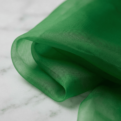 Crystal Organza Fabric by the Yard 60” Wide – Sheer Shiny Organza for Wedding Decor, Draping, Dresses, Curtains & Event Styling