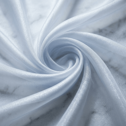 Crystal Organza Fabric by the Yard 60” Wide – Sheer Shiny Organza for Wedding Decor, Draping, Dresses, Curtains & Event Styling