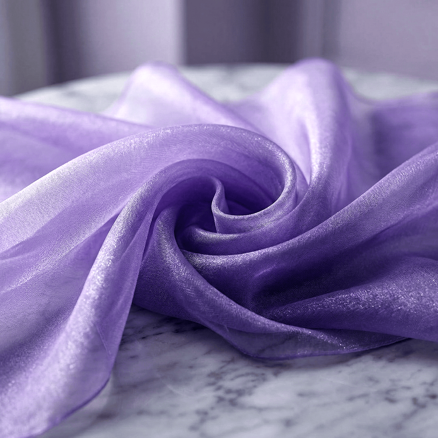 Crystal Organza Fabric by the Yard 60” Wide – Sheer Shiny Organza for Wedding Decor, Draping, Dresses, Curtains & Event Styling