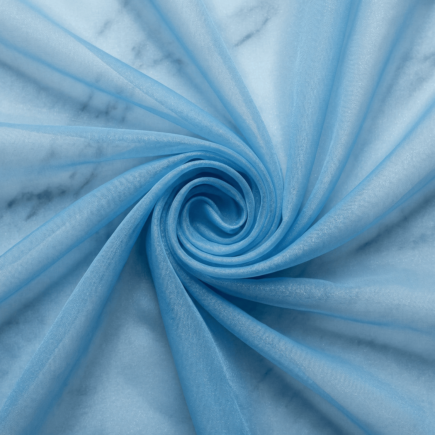 Crystal Organza Fabric by the Yard 60” Wide – Sheer Shiny Organza for Wedding Decor, Draping, Dresses, Curtains & Event Styling