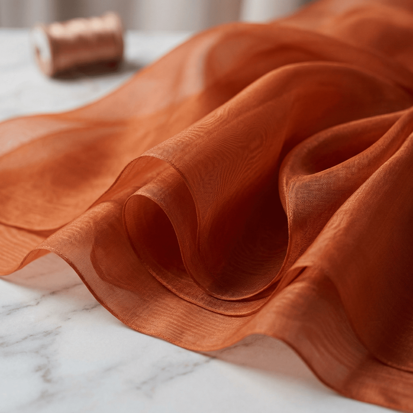 Crystal Organza Fabric by the Yard 60” Wide – Sheer Shiny Organza for Wedding Decor, Draping, Dresses, Curtains & Event Styling